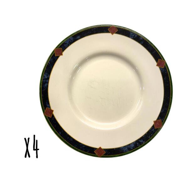 Set of 4 Pfaltzgraff Amalfi Classic 6” Bread Plates - Picture 1 of 4